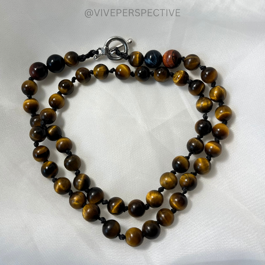 Tigers Eye Knotted up!